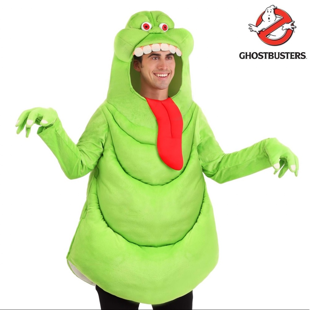 Ghostbusters Adult Slimer Costume - like new